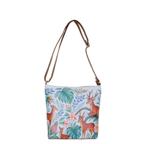 Printed Leather Crossbody Bag –Sling & Over the Shoulder Bag for Women-Daily Use - Picture 10 of 10
